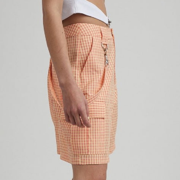 The Ragged Preist Daylight Woven Check Shorts Size Medium - Picture 3 of 10